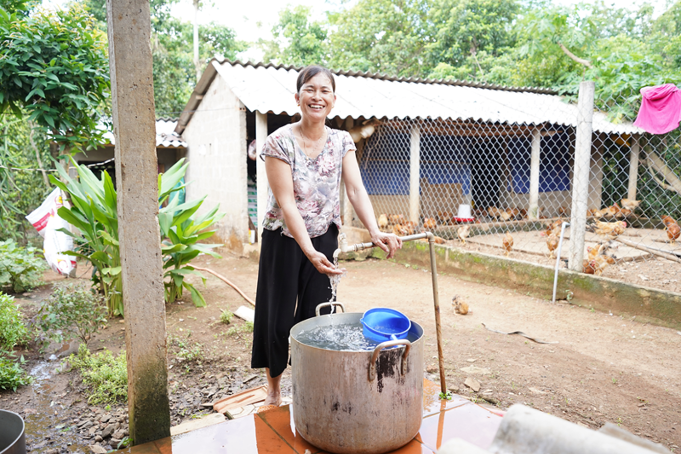 Dự án mong muốn mang tới hy vọng về một cuộc sống an cư, lạc nghiệp hơn với mùa màng ổn định, thêm nhiều cơ hội phát triển kinh tế
